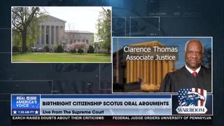 HAPPENING NOW: SCOTUS SHOWDOWN ON BIRTHRIGHT CITIZENSHIP