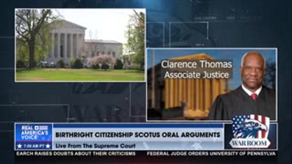 HAPPENING NOW: SCOTUS SHOWDOWN ON BIRTHRIGHT CITIZENSHIP