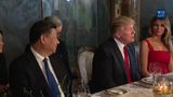 President Trump and the First Lady have Dinner with President of China