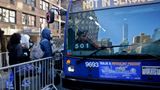 NYC buses first batch of migrants into the suburbs