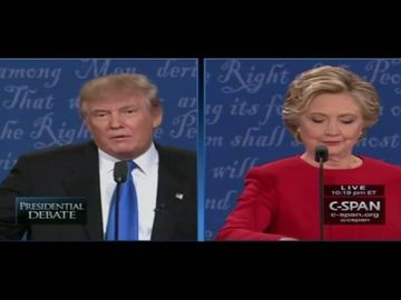 Trump vs. Hillary: Round One Highlights!