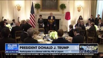 DINNER WITH THE PM OF JAPAN AT THE WHITE HOUSE