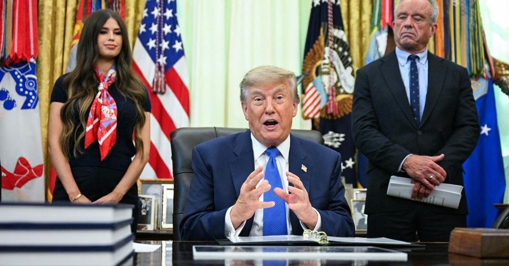 Trump signs executive order recommending MMR childhood vaccines separated into different shots