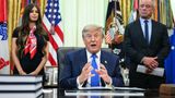 Trump signs executive order recommending MMR childhood vaccines separated into different shots