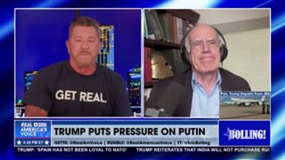 TRUMP IS TRYING TO PUT PRESSURE ON PUTIN