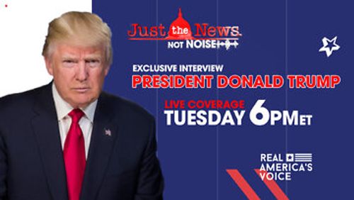 DONALD TRUMP TALKS BIDEN FAMILY CORRUPTION IN EXCLUSIVE INTERVIEW AIRING ON REAL AMERICA’S VOICE TUESDAY, MARCH 29