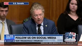 SEN. PAUL AND MONAREZ EXCHANGE