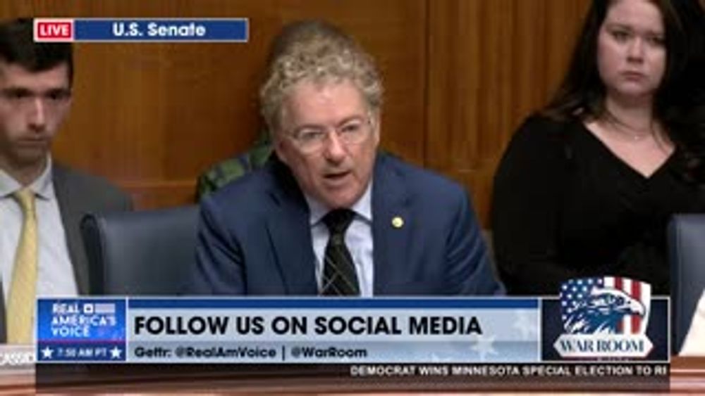 SEN. PAUL AND MONAREZ EXCHANGE