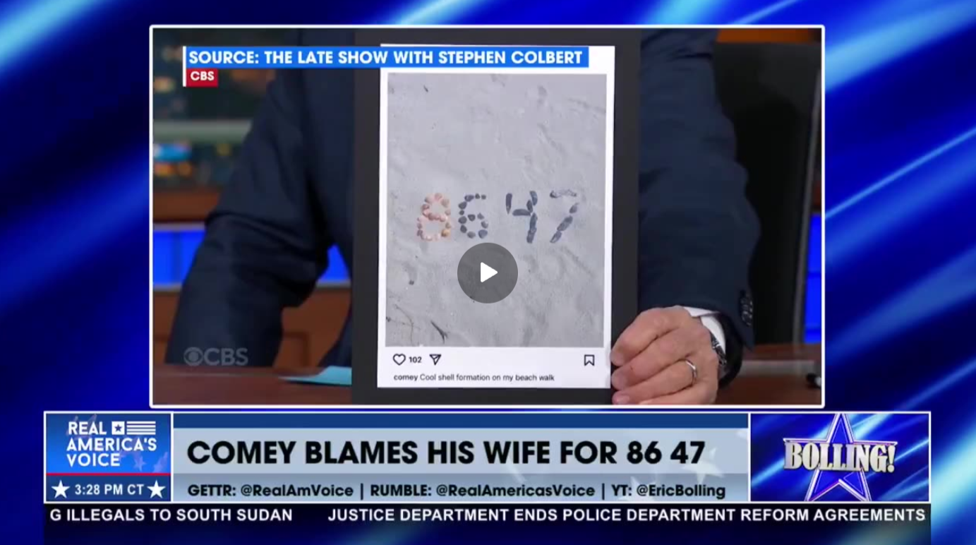 JAMES COMEY BLAMES HIS WIFE FOR HIS ’86 47’ POST