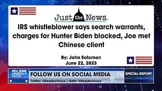 New IRS Whistleblower Testimony Details How DOJ Blocked Hunter Biden ...