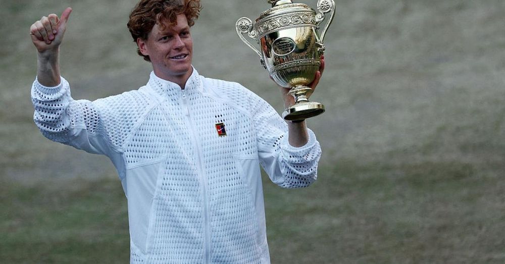 Tennis star Jannik Sinner wins Wimbledon men's singles title