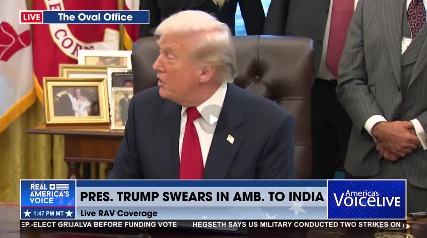 POTUS PRASIES SERGIO GOR AS HE BECOMES AMB. TO INDIA