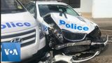 Van with $140 Million of Meth Smashes Into Police Car