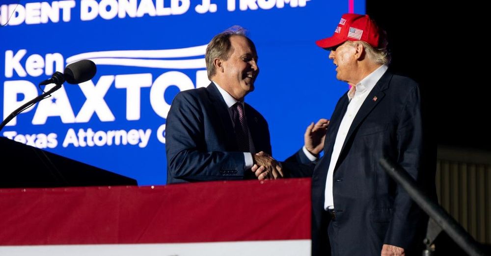 Trump says he'd consider Texas AG Ken Paxton for attorney general