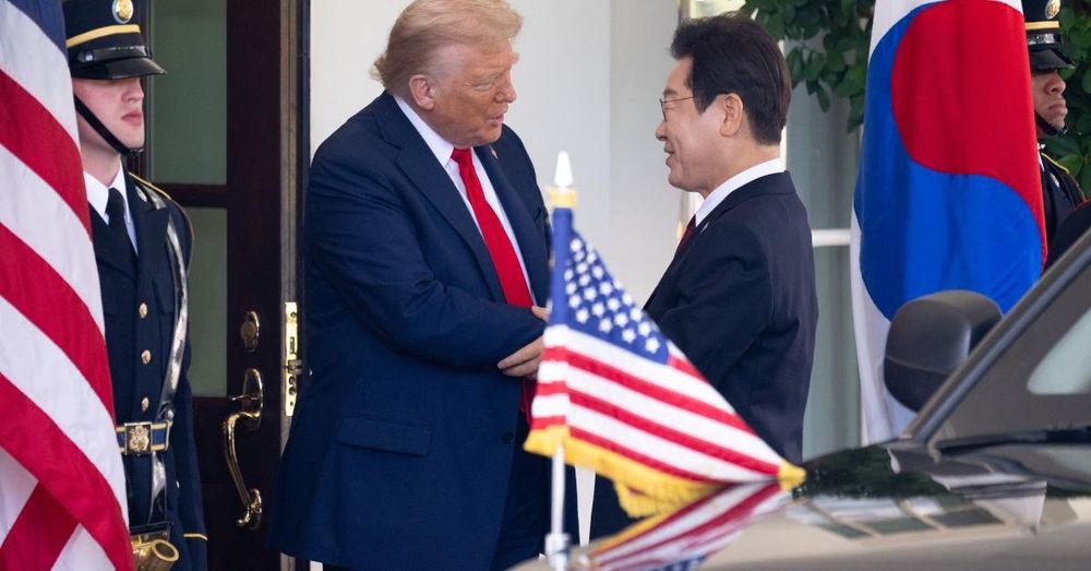 Trump says he’ll meet with Kim Jong Un, strikes positive tone with S. Korean President