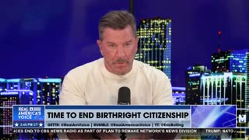 TIME TO END BIRTHRIGHT CITIZENSHIP