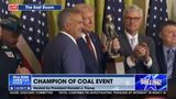 PRESIDENT TRUMP RECEIVES THE “UNDISPUTED CHAMPION OF COAL” AWARD