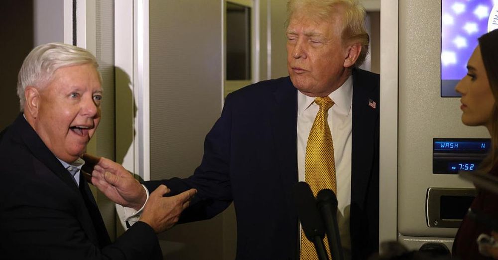 Trump recounts his last call with Sen. Lindsey Graham hours before he passed away