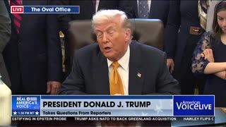 POTUS TALKS GREENLAND AND NATIONAL SECURITY