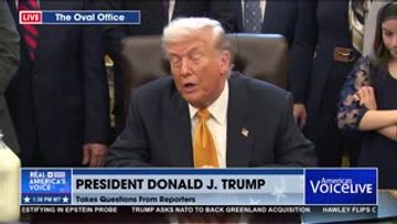 POTUS TALKS GREENLAND AND NATIONAL SECURITY