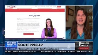 Scott Presler promotes new voter registration app - Real America's