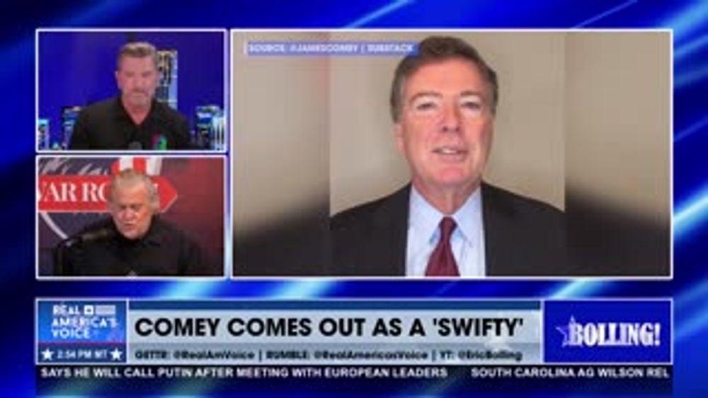 JAMES COMEY IS A SWIFTIE?