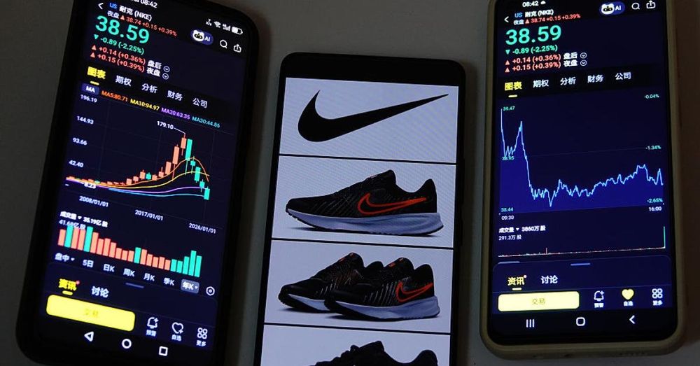 NIKE to leave S&P 100 as stock plummets