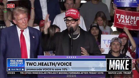 NIKKI JAMS TAKES THE STAGE IN NEVADA WITH TRUMP