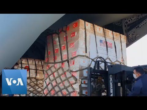 Turkey Sends Protective Equipment to the U.S.