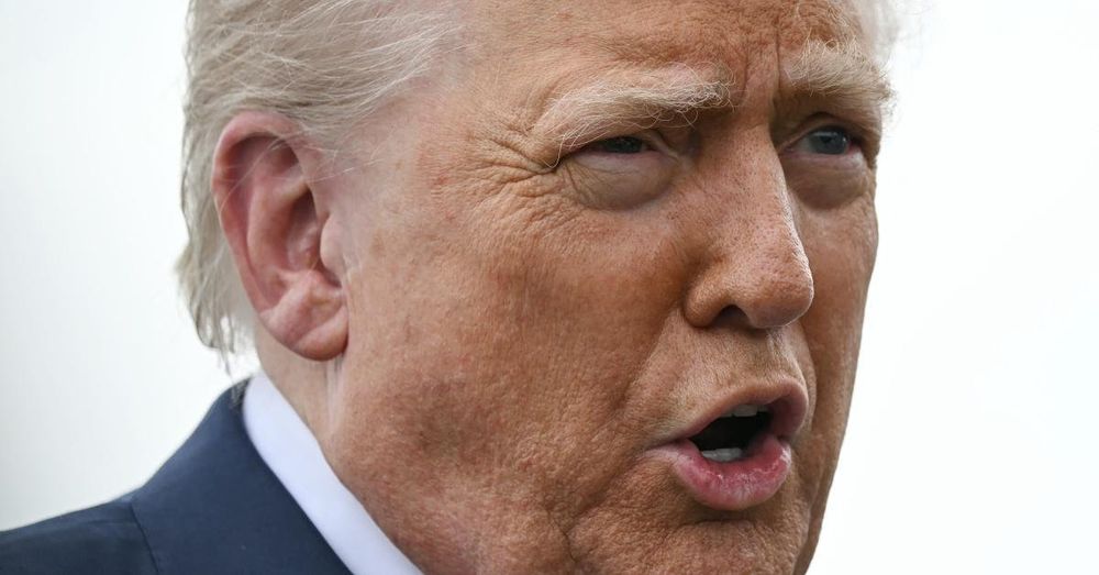 Trump vows resources needed to restore 'law and order' as LA rioters torch cars, block freeway