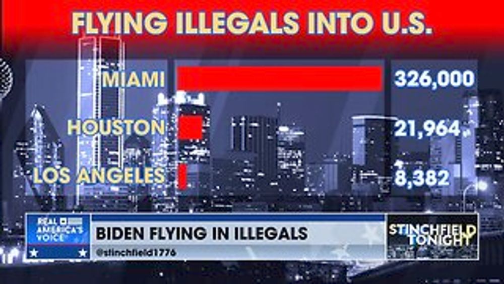 Stinchfield: Over 300K Illegals Flown Into Florida