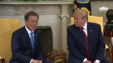 President Trump Meets with the President of the Republic of Korea