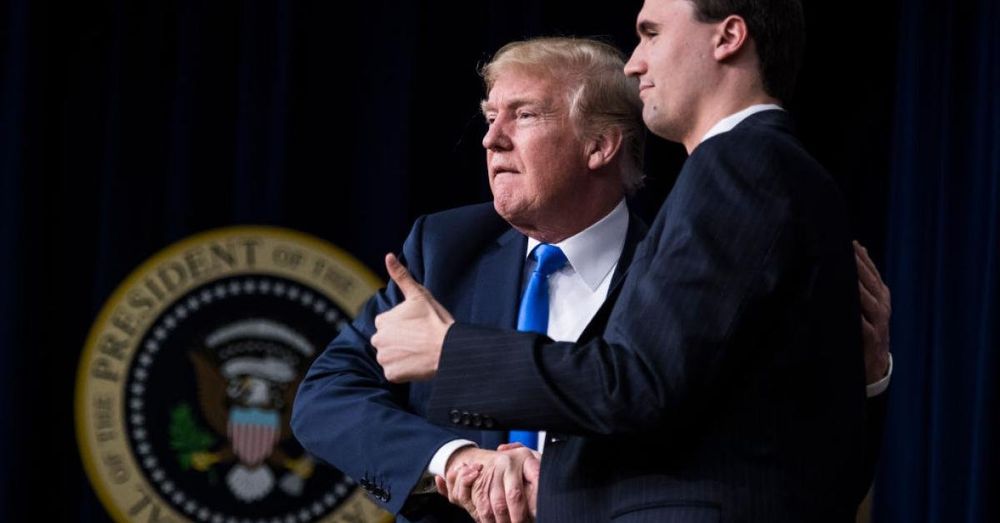 Trump urges prayers for Charlie Kirk after shooting: 'God bless him!'