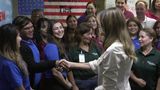 First Lady Melania Trump Visits Texas