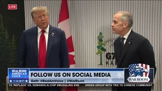 CARNEY AND TRUMP AT G7 SUMMIT
