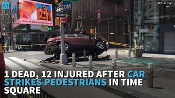1 Dead, 12 Injured After Car Strikes Pedestrians In Time Square