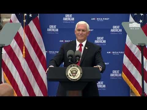 Vice President Pence Delivers Remarks on the Trump Administration’s Pro-Growth Economic Policies