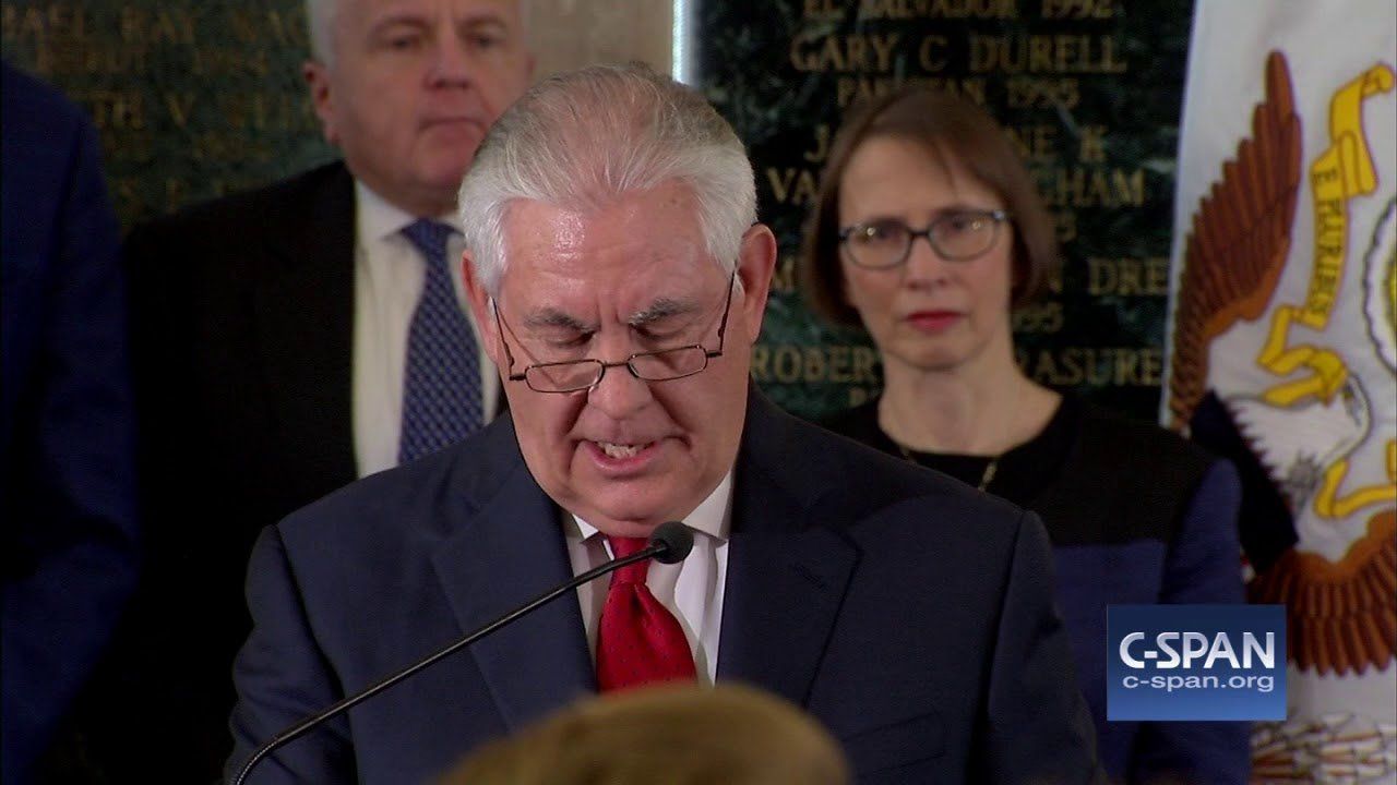 Secretary Rex Tillerson FULL State Dept. Farewell Address (C-SPAN)
