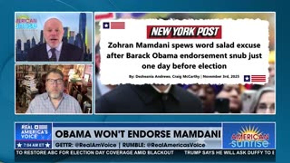 OBAMA WON'T ENDORSE MAMDANI