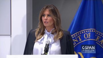 First Lady Melania Trump on Social Media (C-SPAN)