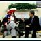 Obama meets with a pirate in the Oval Office