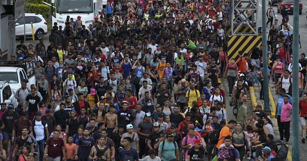 Over 7,000 migrants from 24 different countries in caravan headed towards US: report