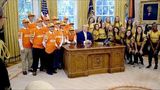 President Trump Welcomes The Little League World Series Champions ⚾️🏆