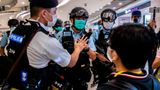 Nine arrested in Hong Kong for alleged homemade bomb threat, as tensions with China increase