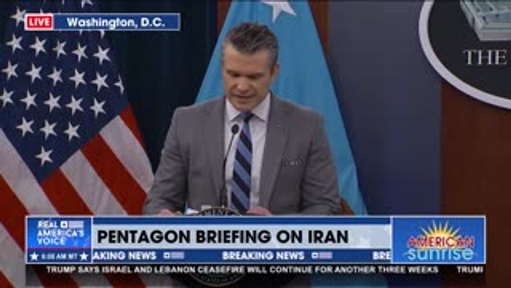 HEGSETH: POTUS IS RESOLUTE AND IRAN HAS A CHOICE TO MAKE