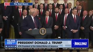 TRUMP WELCOMES STANLEY CUP WINNERS, FLORIDA PANTHERS