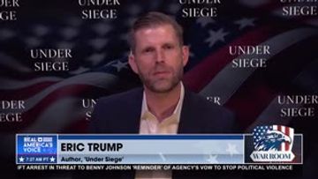 ERIC TRUMP: “IT WAS EITHER THE WHITE HOUSE — OR PRISON.”