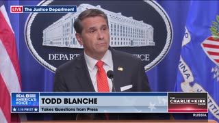 BLANCHE BLASTS MEDIA OVER “WEAPONIZATION” CLAIMS.