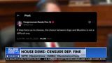 DEMS MOVE TO CENSURE RANDY FINE OVER “DOG” COMMENTS