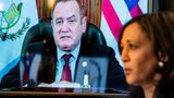 Guatemalan president blamed Biden for border crisis ahead of VP Harris' arrival